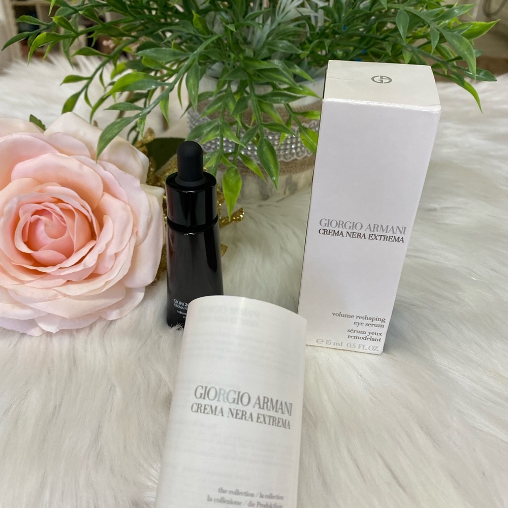 Giorgio Armani Crema Nera Extrema Volume Reshaping Eye Serum --15Ml/0.5oz - Picture 10 of 10